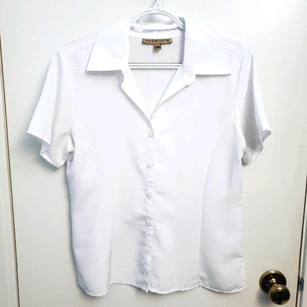 Notations Short-sleeved Vintage Button Down